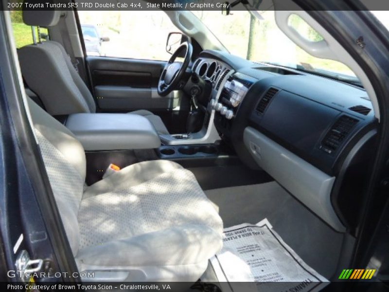 Slate Metallic / Graphite Gray 2007 Toyota Tundra SR5 TRD Double Cab 4x4