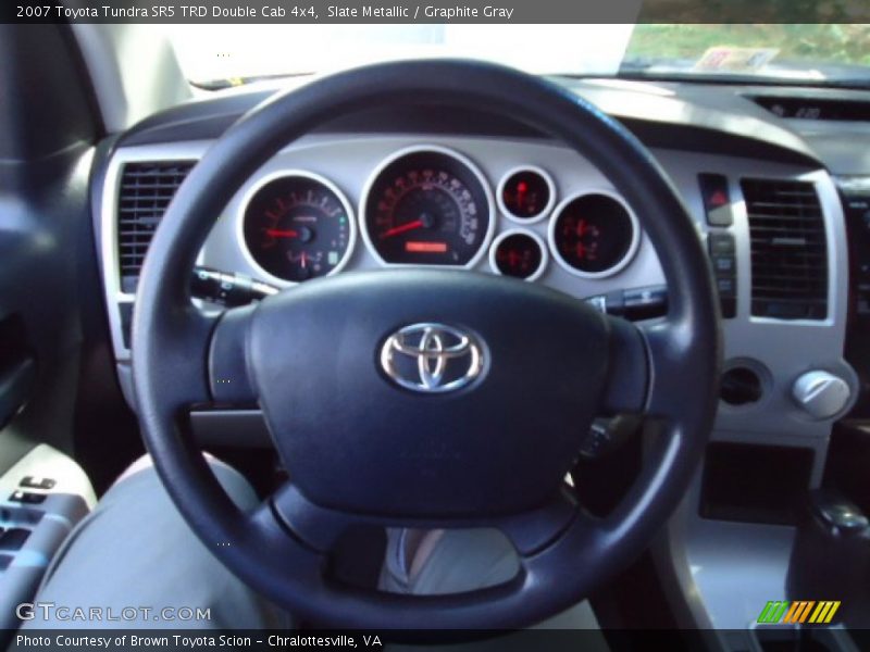 Slate Metallic / Graphite Gray 2007 Toyota Tundra SR5 TRD Double Cab 4x4