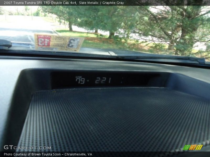Slate Metallic / Graphite Gray 2007 Toyota Tundra SR5 TRD Double Cab 4x4