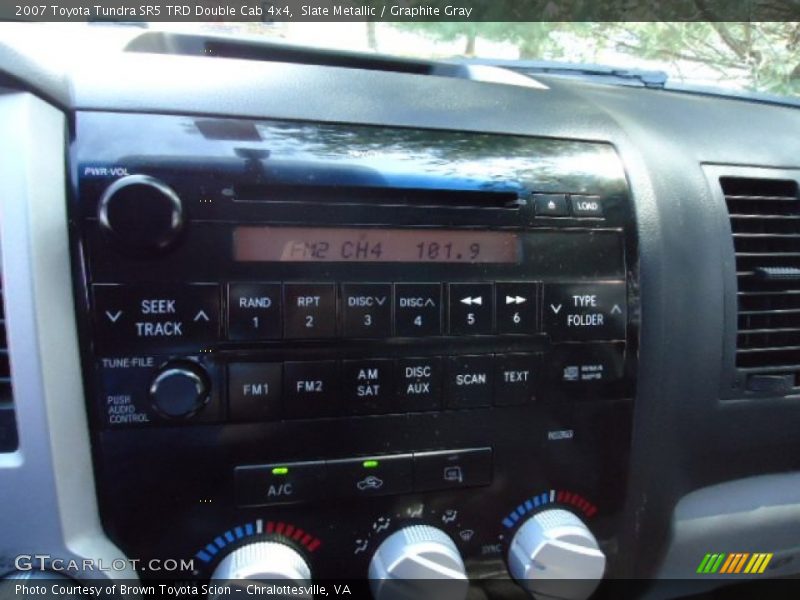 Slate Metallic / Graphite Gray 2007 Toyota Tundra SR5 TRD Double Cab 4x4