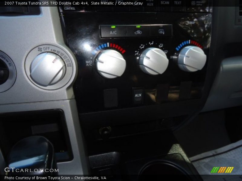 Slate Metallic / Graphite Gray 2007 Toyota Tundra SR5 TRD Double Cab 4x4