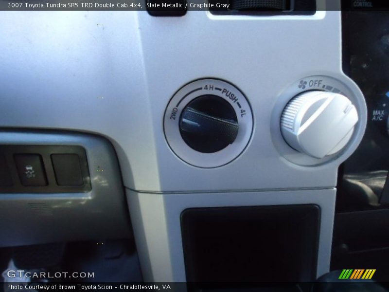 Slate Metallic / Graphite Gray 2007 Toyota Tundra SR5 TRD Double Cab 4x4
