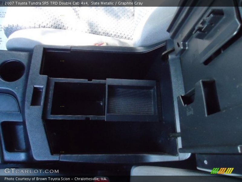 Slate Metallic / Graphite Gray 2007 Toyota Tundra SR5 TRD Double Cab 4x4