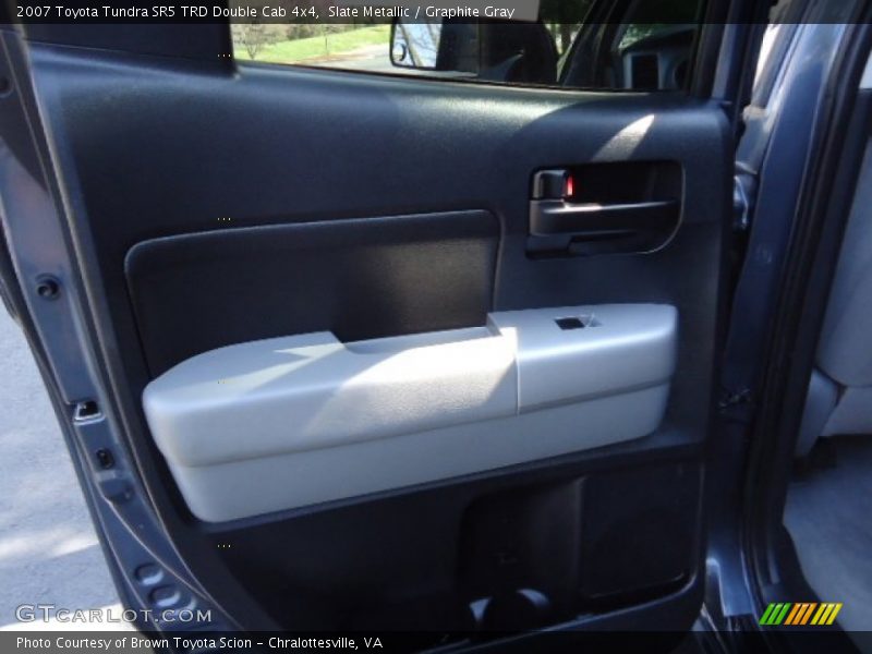 Slate Metallic / Graphite Gray 2007 Toyota Tundra SR5 TRD Double Cab 4x4