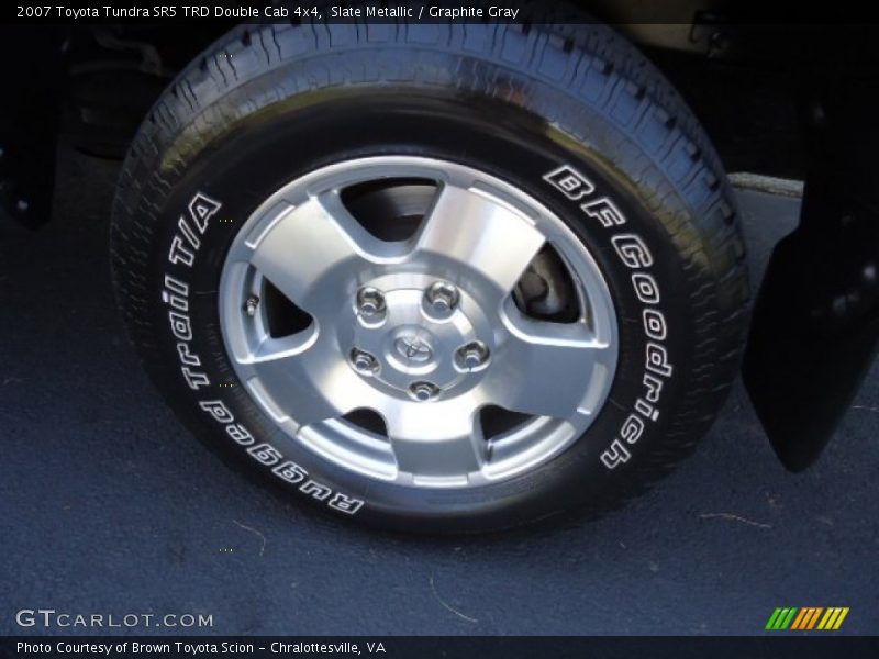 Slate Metallic / Graphite Gray 2007 Toyota Tundra SR5 TRD Double Cab 4x4