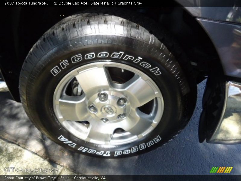 Slate Metallic / Graphite Gray 2007 Toyota Tundra SR5 TRD Double Cab 4x4