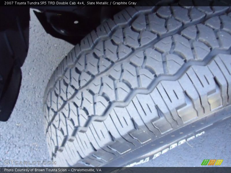 Slate Metallic / Graphite Gray 2007 Toyota Tundra SR5 TRD Double Cab 4x4