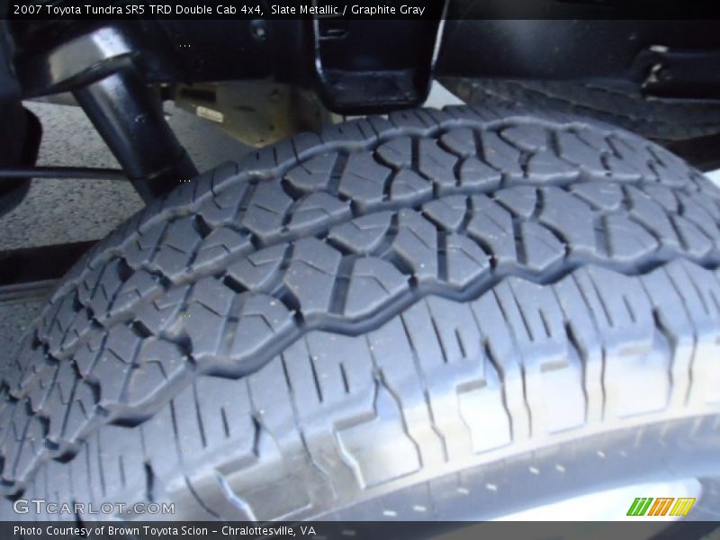 Slate Metallic / Graphite Gray 2007 Toyota Tundra SR5 TRD Double Cab 4x4