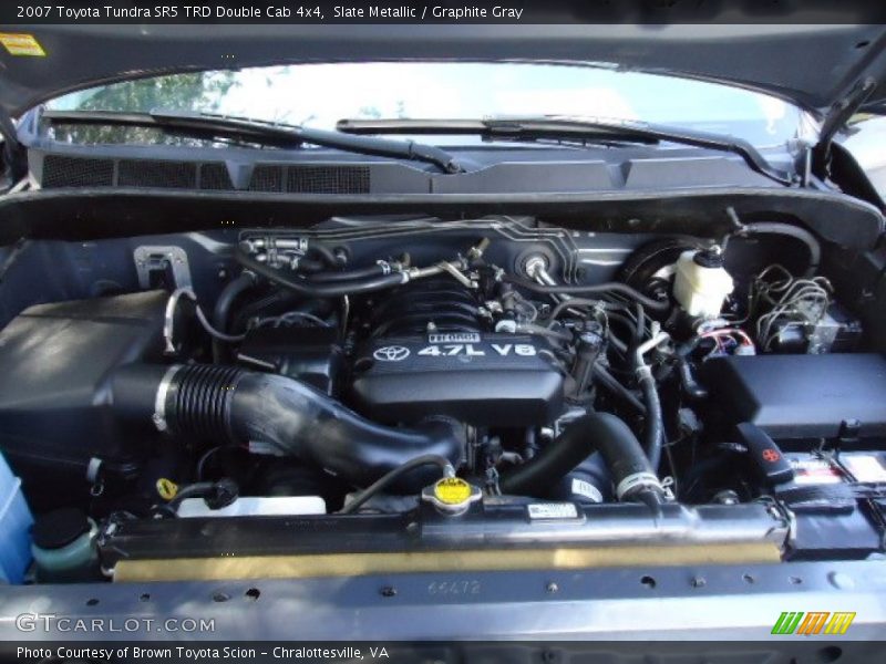 Slate Metallic / Graphite Gray 2007 Toyota Tundra SR5 TRD Double Cab 4x4