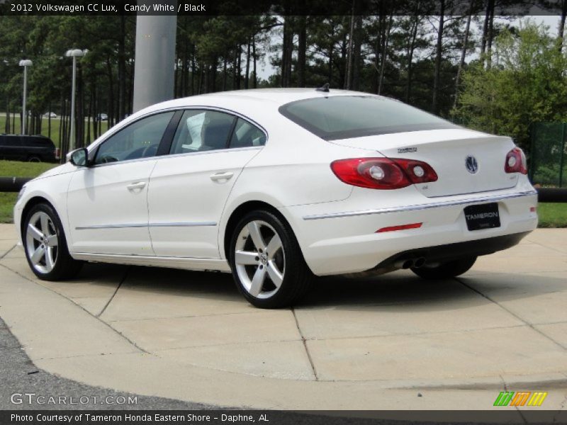 Candy White / Black 2012 Volkswagen CC Lux