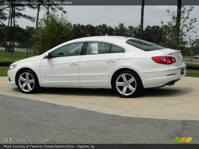 Candy White / Black 2012 Volkswagen CC Lux