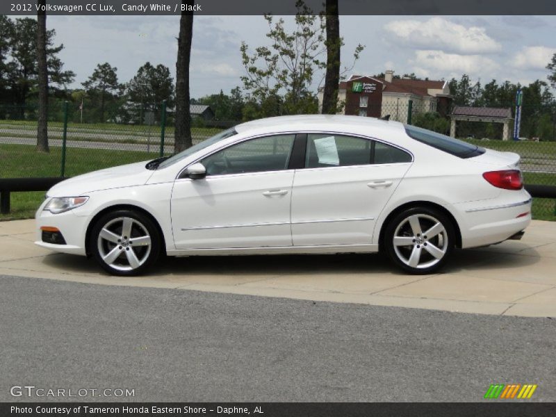 Candy White / Black 2012 Volkswagen CC Lux
