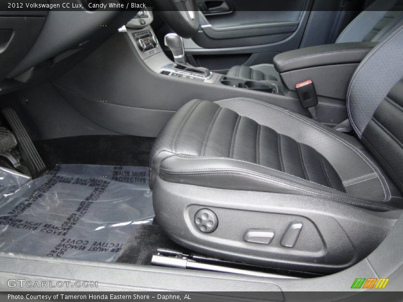 Front Seat of 2012 CC Lux