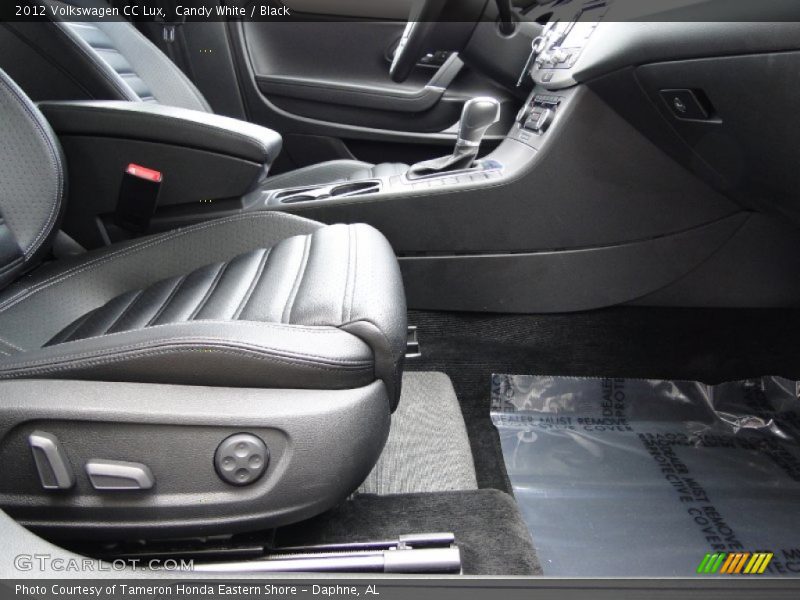 Candy White / Black 2012 Volkswagen CC Lux