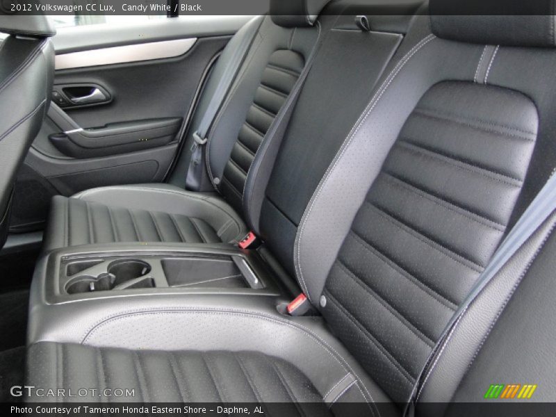 Rear Seat of 2012 CC Lux