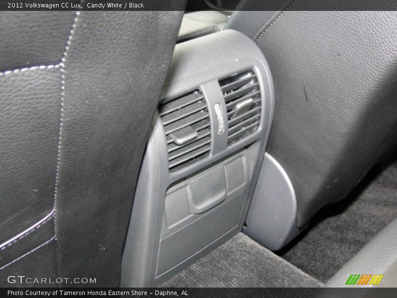 Candy White / Black 2012 Volkswagen CC Lux