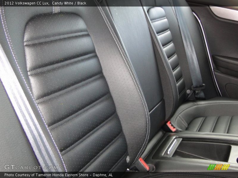 Candy White / Black 2012 Volkswagen CC Lux