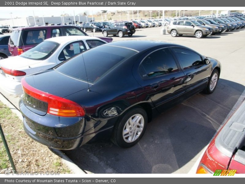 Deep Sapphire Blue Pearlcoat / Dark Slate Gray 2001 Dodge Intrepid SE