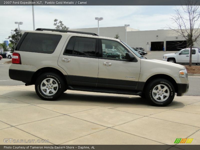 Pueblo Gold Metallic / Camel 2007 Ford Expedition XLT