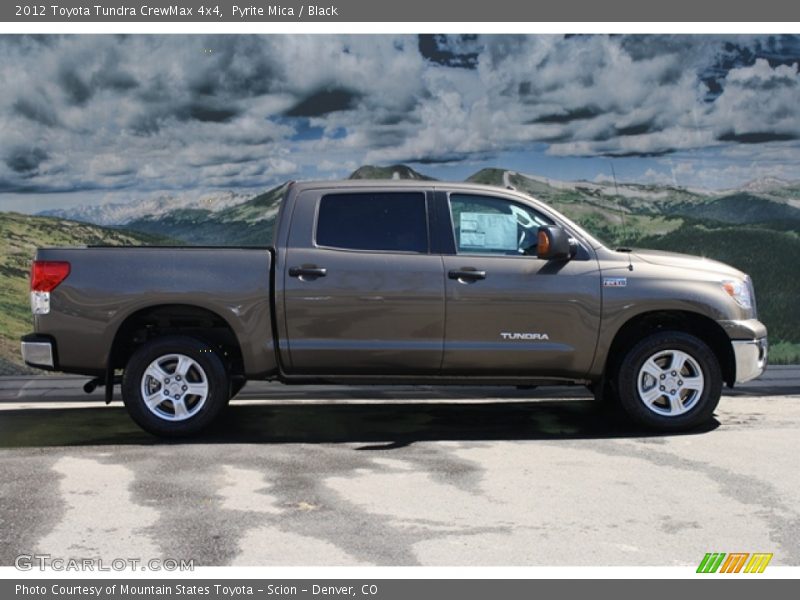 Pyrite Mica / Black 2012 Toyota Tundra CrewMax 4x4
