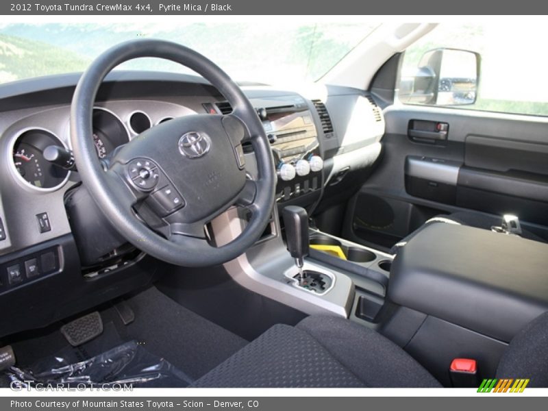 Pyrite Mica / Black 2012 Toyota Tundra CrewMax 4x4