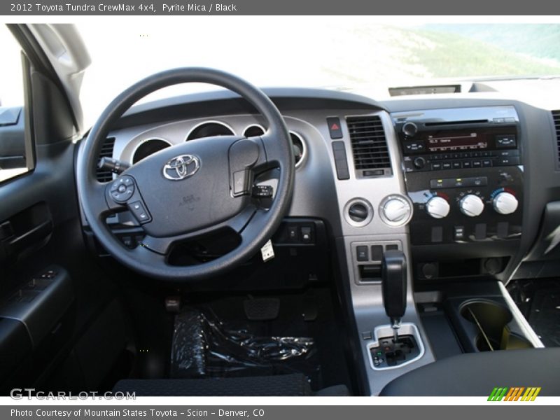 Pyrite Mica / Black 2012 Toyota Tundra CrewMax 4x4