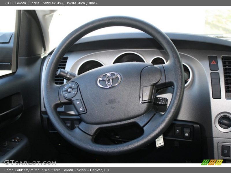 Pyrite Mica / Black 2012 Toyota Tundra CrewMax 4x4