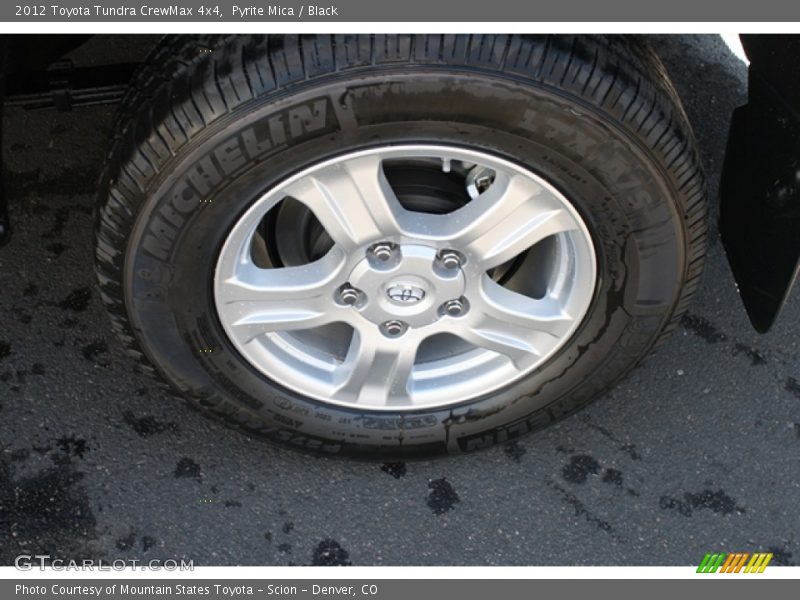 Pyrite Mica / Black 2012 Toyota Tundra CrewMax 4x4
