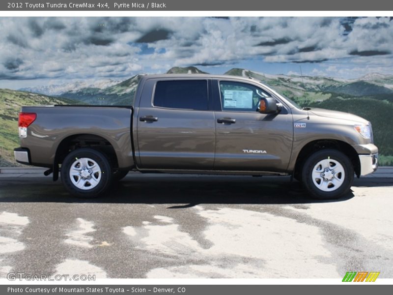 Pyrite Mica / Black 2012 Toyota Tundra CrewMax 4x4