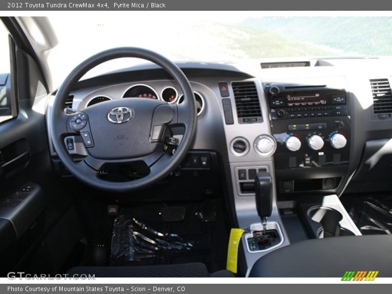 Pyrite Mica / Black 2012 Toyota Tundra CrewMax 4x4