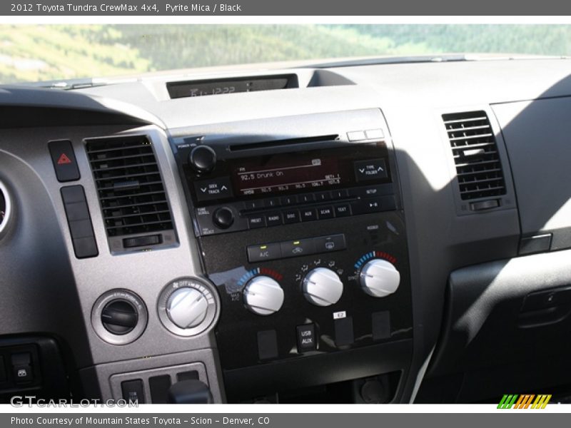 Pyrite Mica / Black 2012 Toyota Tundra CrewMax 4x4