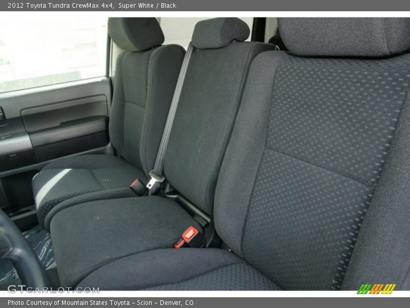 Super White / Black 2012 Toyota Tundra CrewMax 4x4
