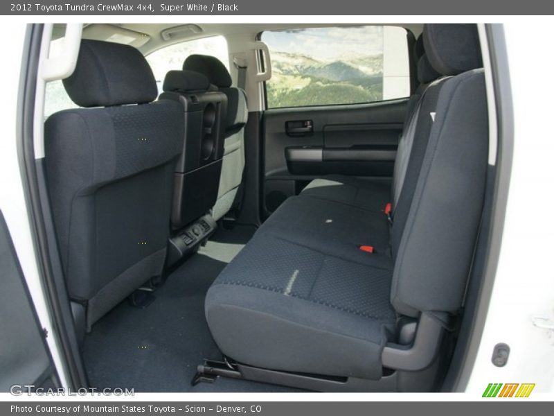 Super White / Black 2012 Toyota Tundra CrewMax 4x4