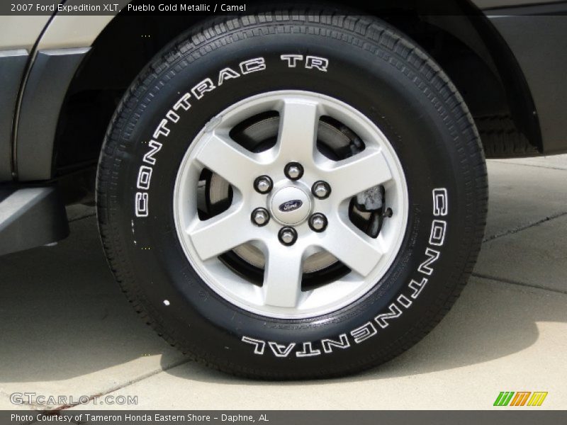 Pueblo Gold Metallic / Camel 2007 Ford Expedition XLT