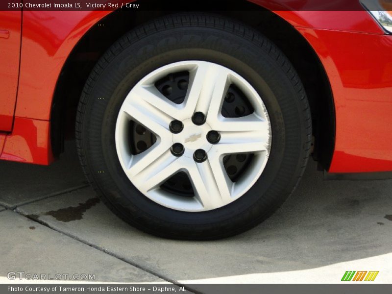 Victory Red / Gray 2010 Chevrolet Impala LS