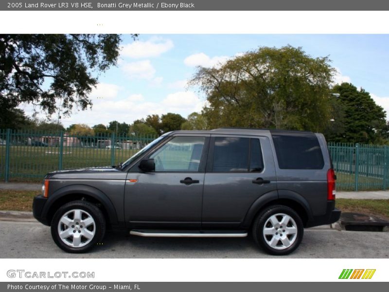 Bonatti Grey Metallic / Ebony Black 2005 Land Rover LR3 V8 HSE