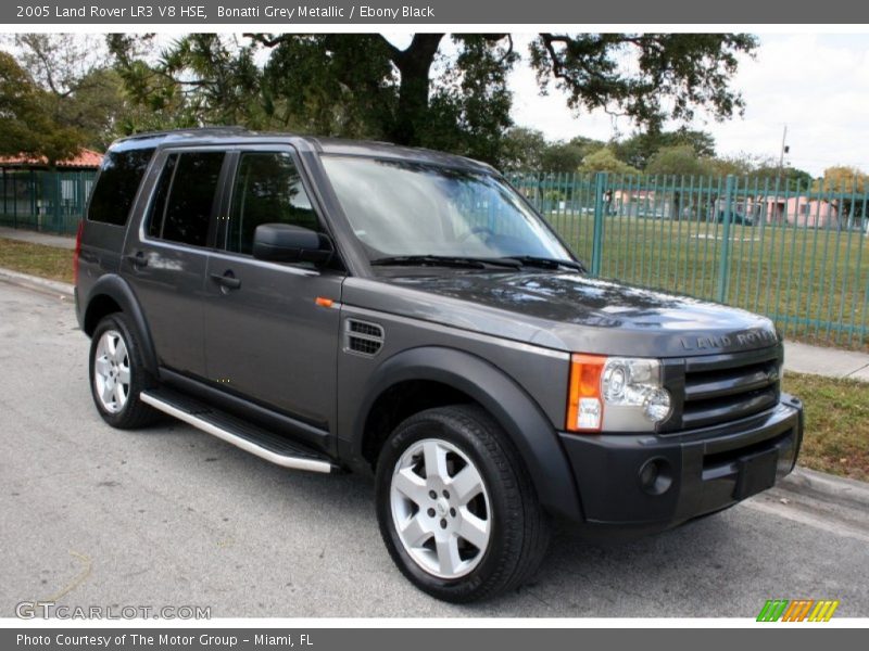 Bonatti Grey Metallic / Ebony Black 2005 Land Rover LR3 V8 HSE
