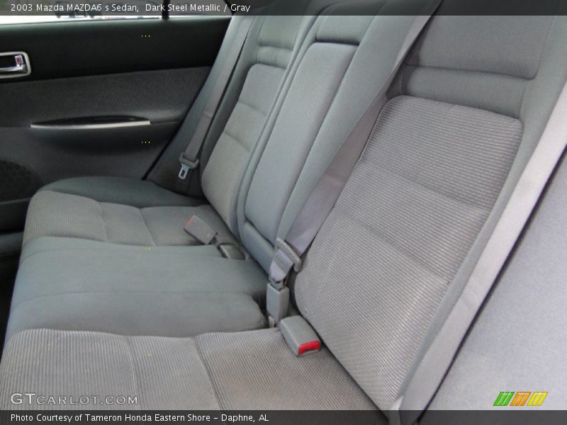 Dark Steel Metallic / Gray 2003 Mazda MAZDA6 s Sedan