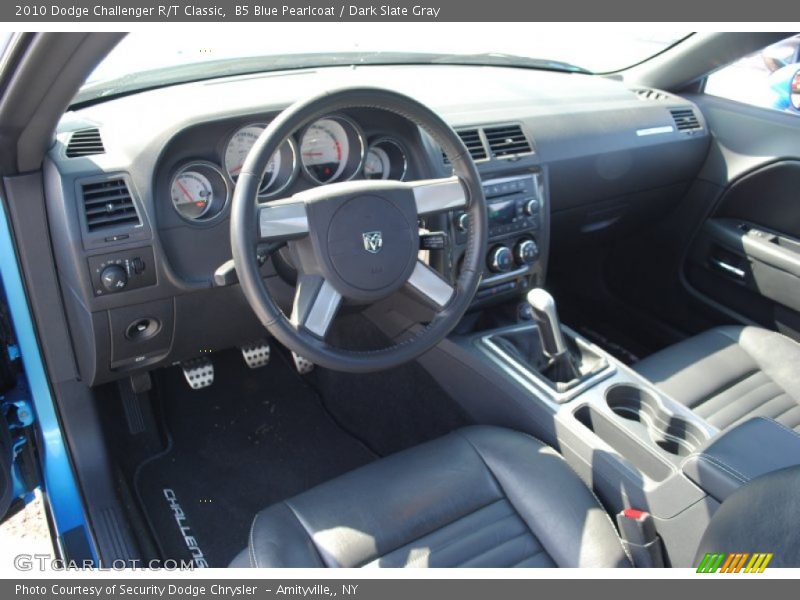 B5 Blue Pearlcoat / Dark Slate Gray 2010 Dodge Challenger R/T Classic