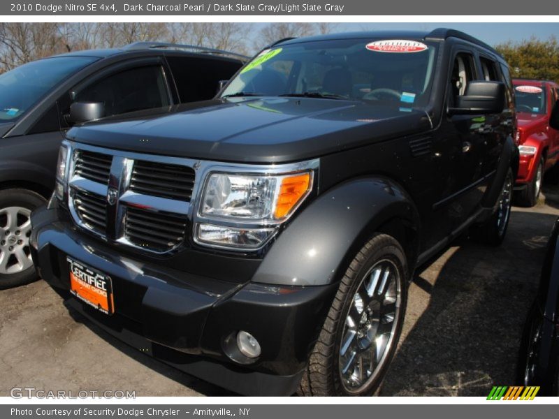 Dark Charcoal Pearl / Dark Slate Gray/Light Slate Gray 2010 Dodge Nitro SE 4x4