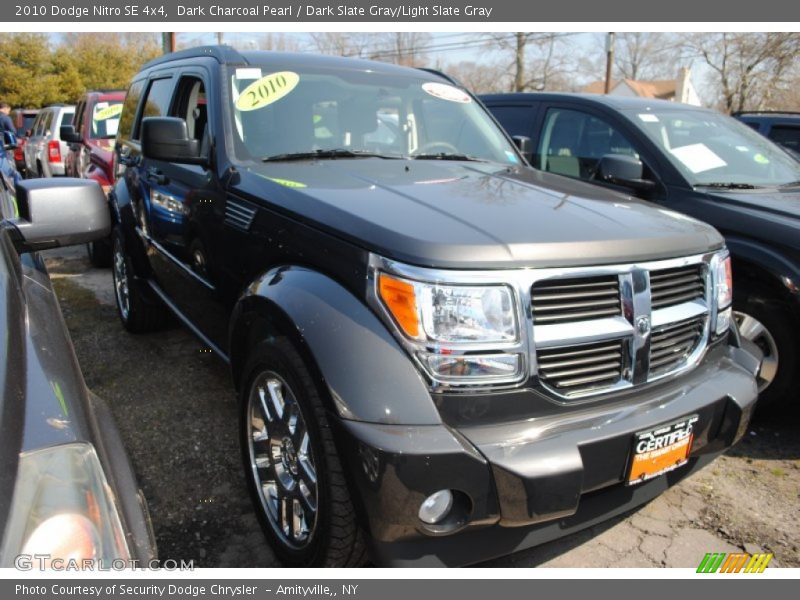 Dark Charcoal Pearl / Dark Slate Gray/Light Slate Gray 2010 Dodge Nitro SE 4x4