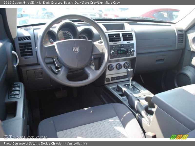 Dark Charcoal Pearl / Dark Slate Gray/Light Slate Gray 2010 Dodge Nitro SE 4x4