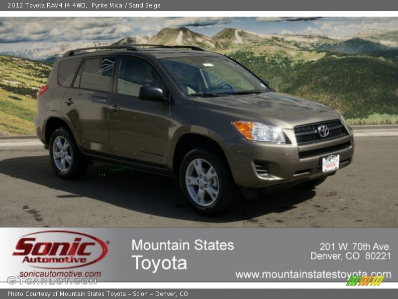 Pyrite Mica / Sand Beige 2012 Toyota RAV4 I4 4WD