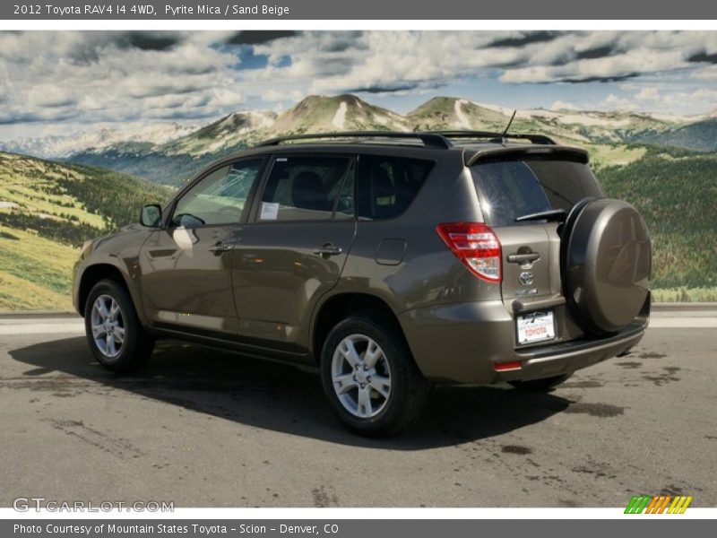 Pyrite Mica / Sand Beige 2012 Toyota RAV4 I4 4WD