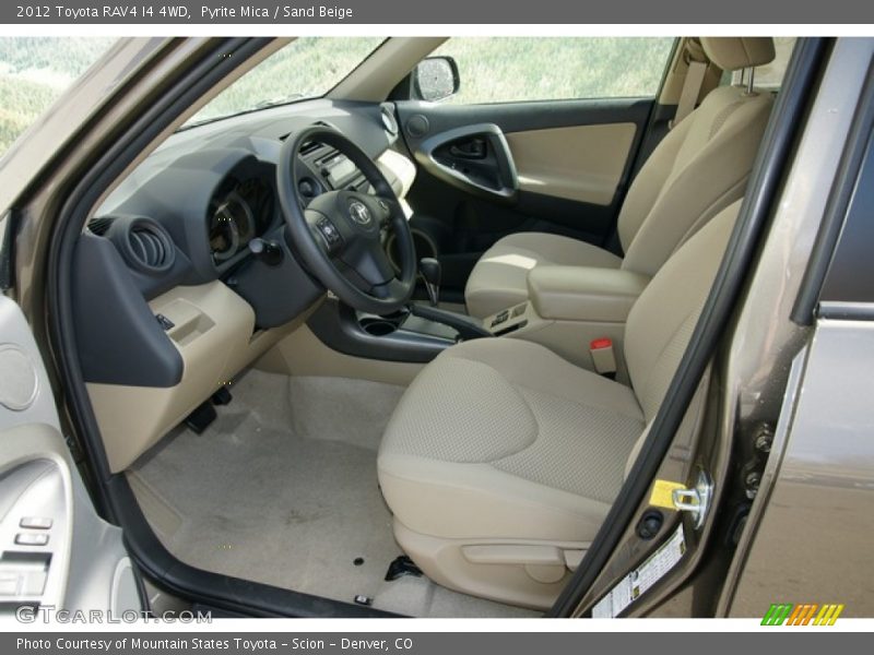 Pyrite Mica / Sand Beige 2012 Toyota RAV4 I4 4WD