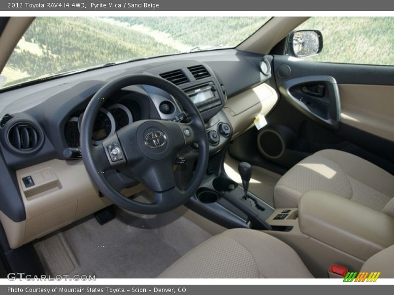 Pyrite Mica / Sand Beige 2012 Toyota RAV4 I4 4WD