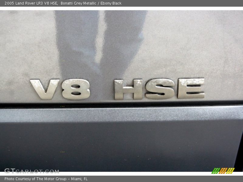 Bonatti Grey Metallic / Ebony Black 2005 Land Rover LR3 V8 HSE