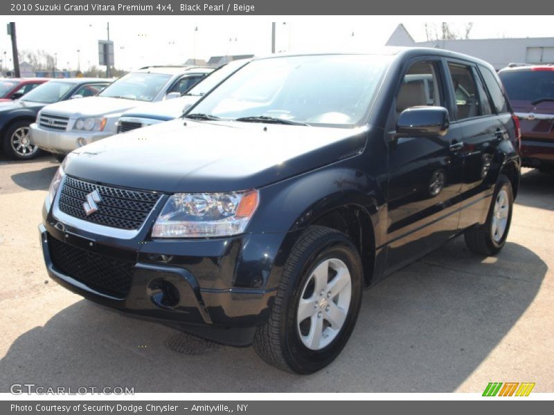 Black Pearl / Beige 2010 Suzuki Grand Vitara Premium 4x4