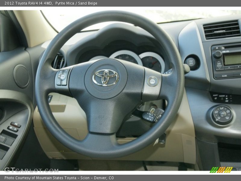 Pyrite Mica / Sand Beige 2012 Toyota RAV4 I4 4WD