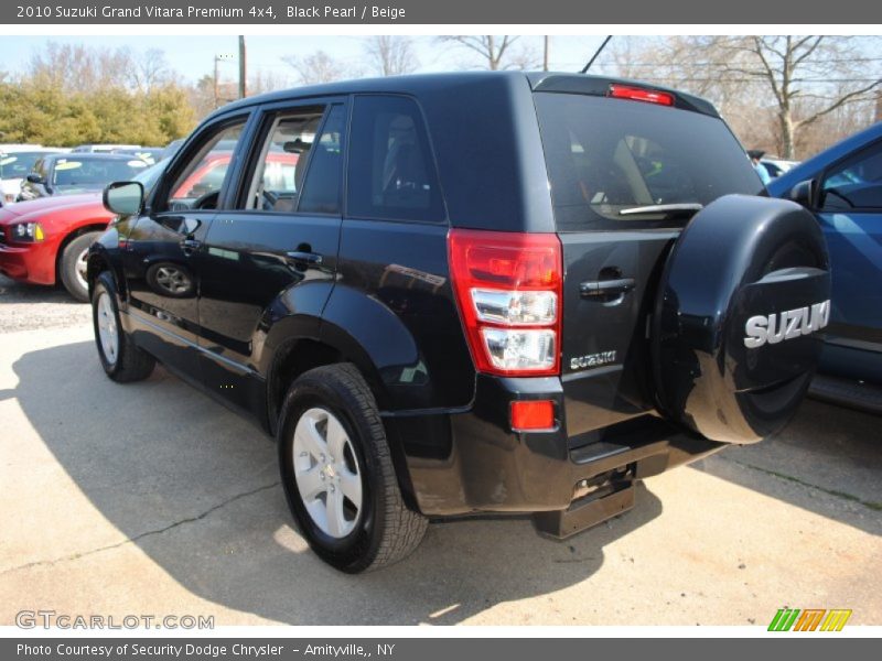 Black Pearl / Beige 2010 Suzuki Grand Vitara Premium 4x4